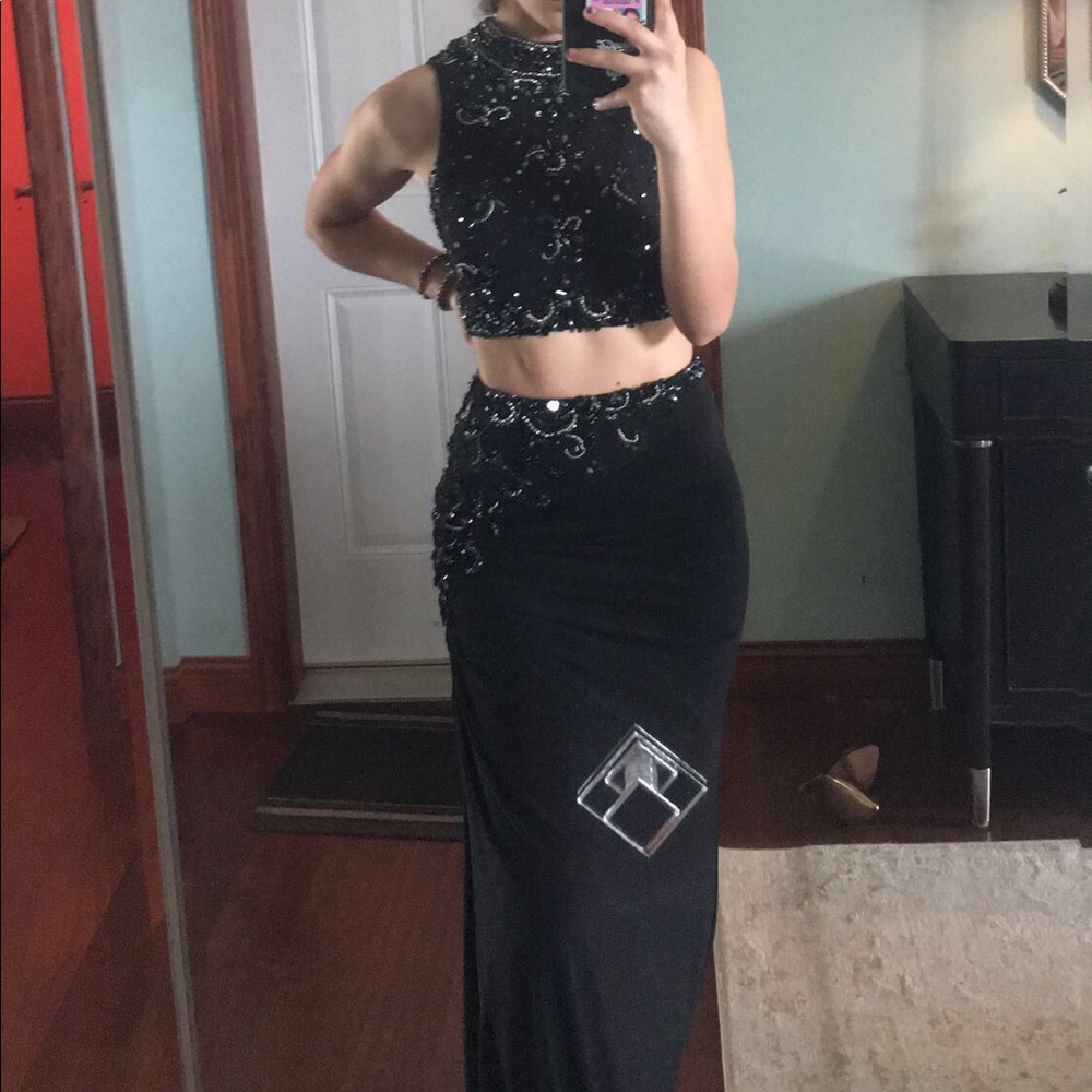 Size 0 prom // turnabout dress